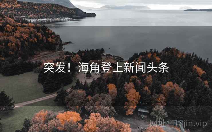 突发！海角登上新闻头条